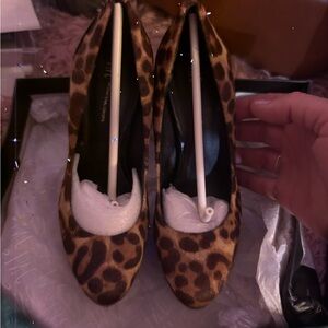 Leopard Print Women's Heels